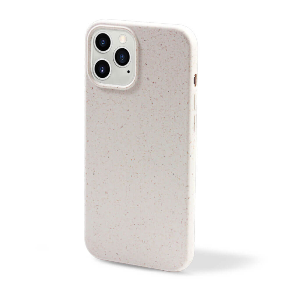 Ingrijpen toewijding schipper SDTEK Milieuvriendelijk hoesje voor iPhone 12 / iPhone 12 Pro Cover Recycled  Soft Wit
