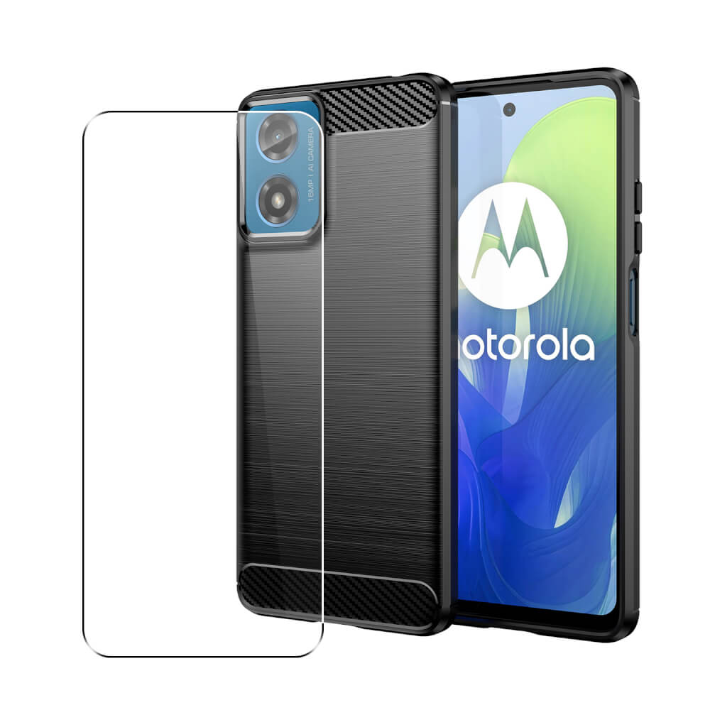 Vetro Motorola G84 Custodia Con Vetro Temperato Per Motorola Moto E13 