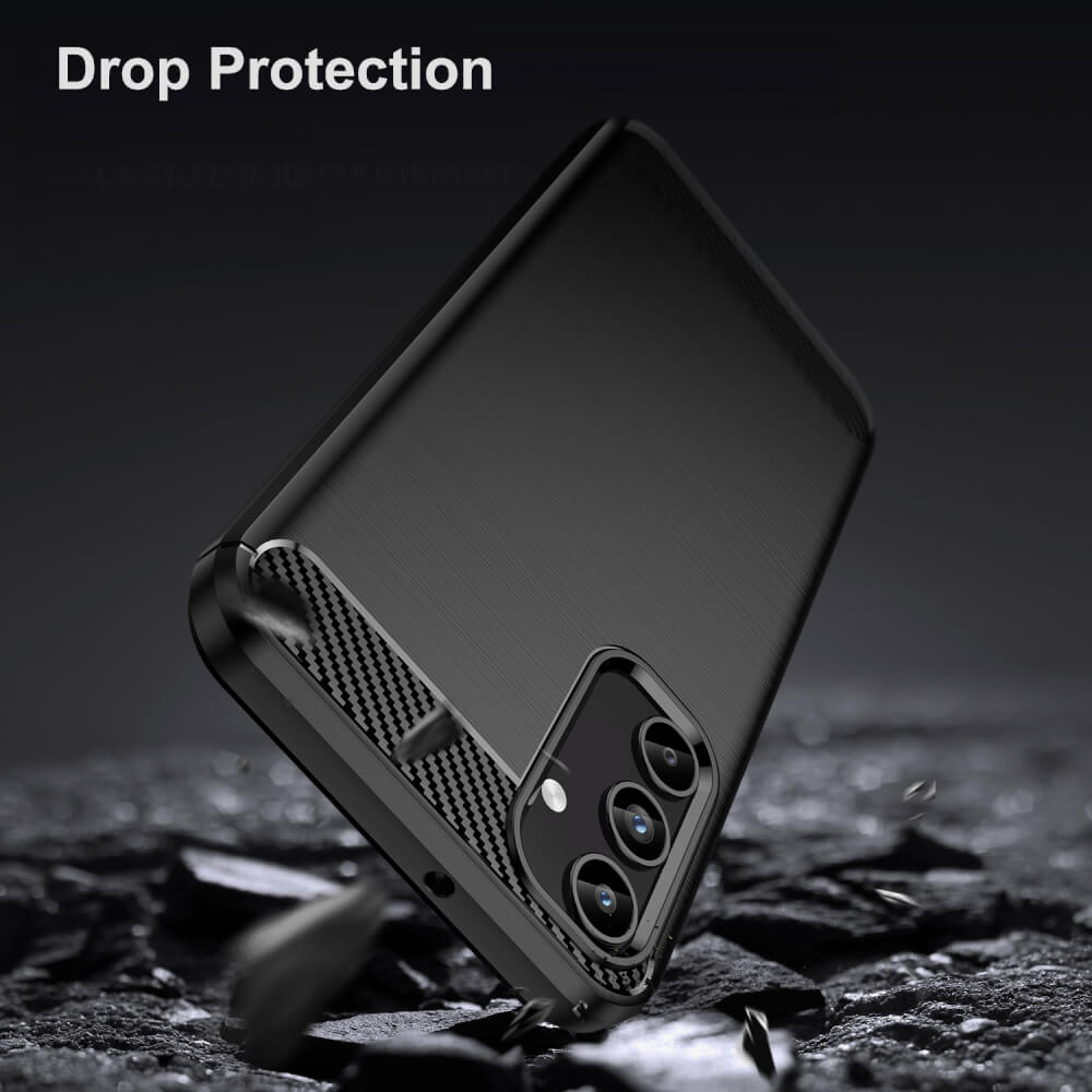 Carbon Case for Samsung Galaxy Phone Cover + Glass Screen Protector - Picture 10 of 135