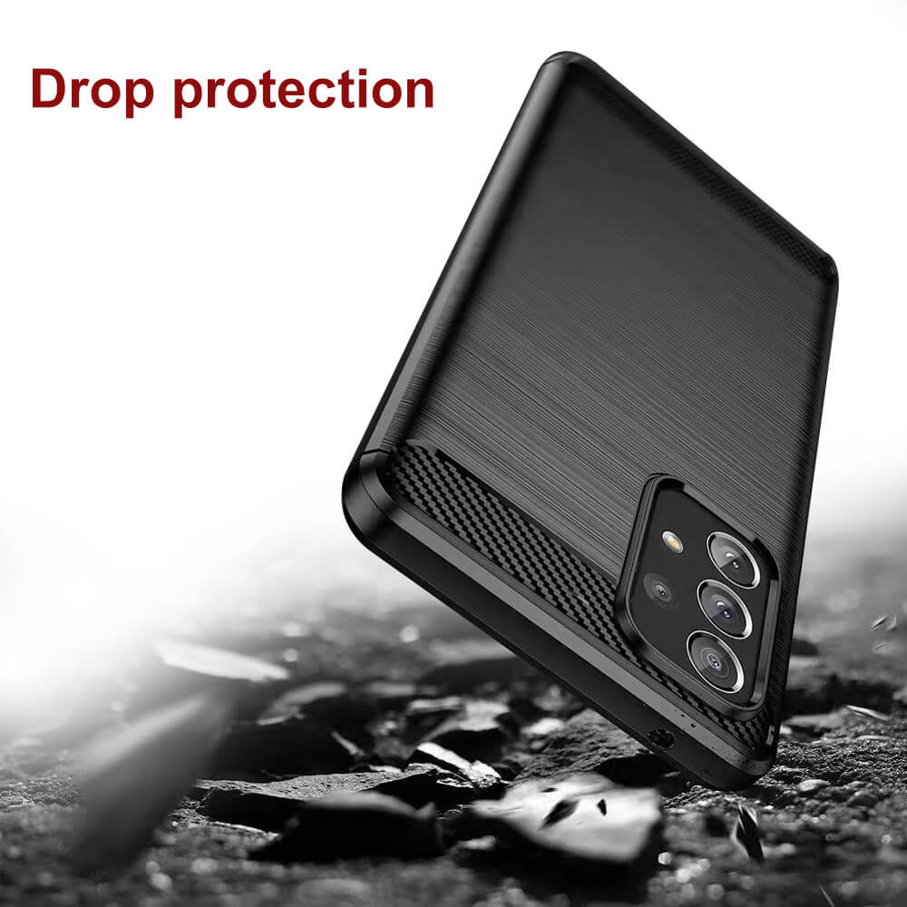 Carbon Case for Samsung Galaxy Phone Cover + Glass Screen Protector - Picture 98 of 135