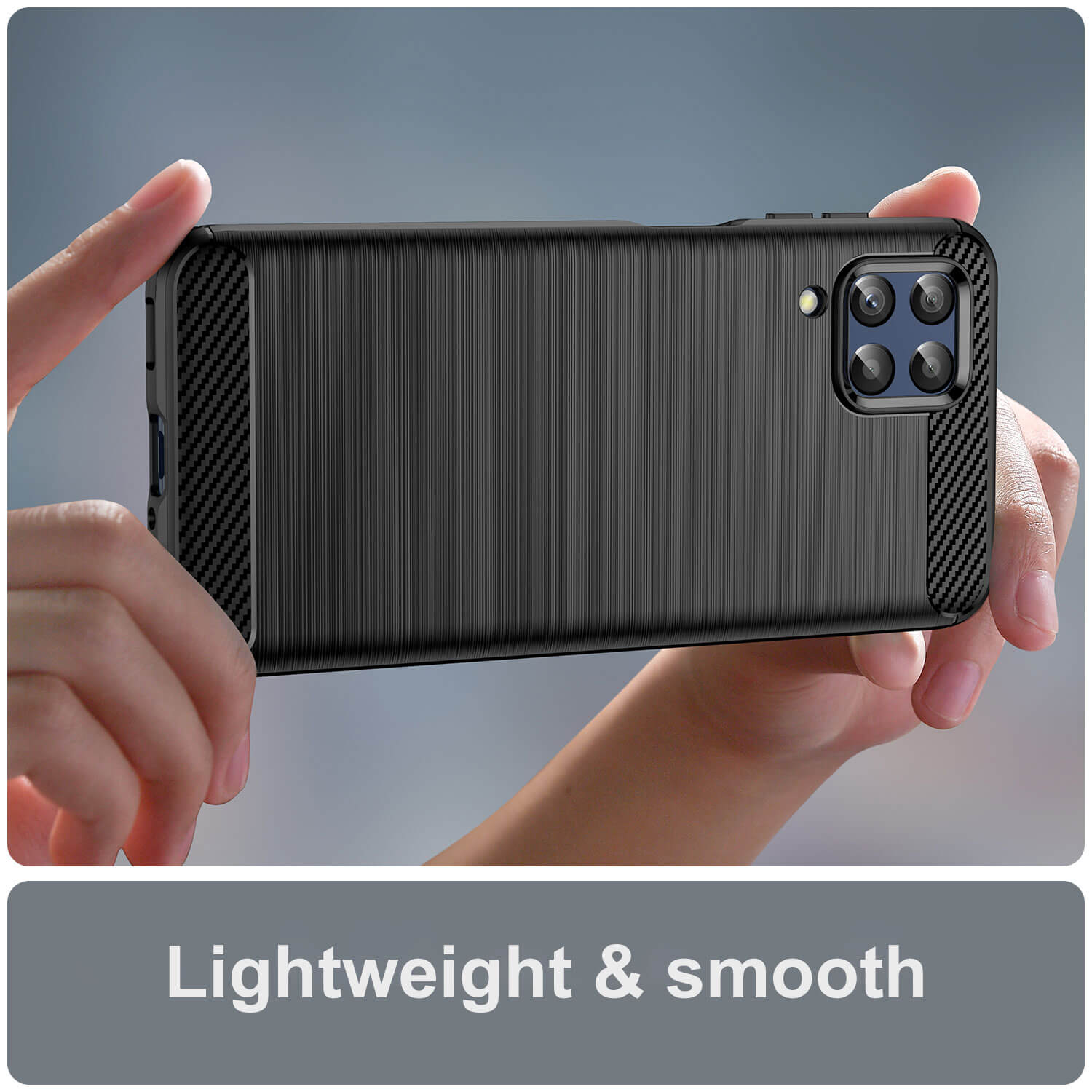 Carbon Case for Samsung Galaxy Phone Cover + Glass Screen Protector - Picture 103 of 135