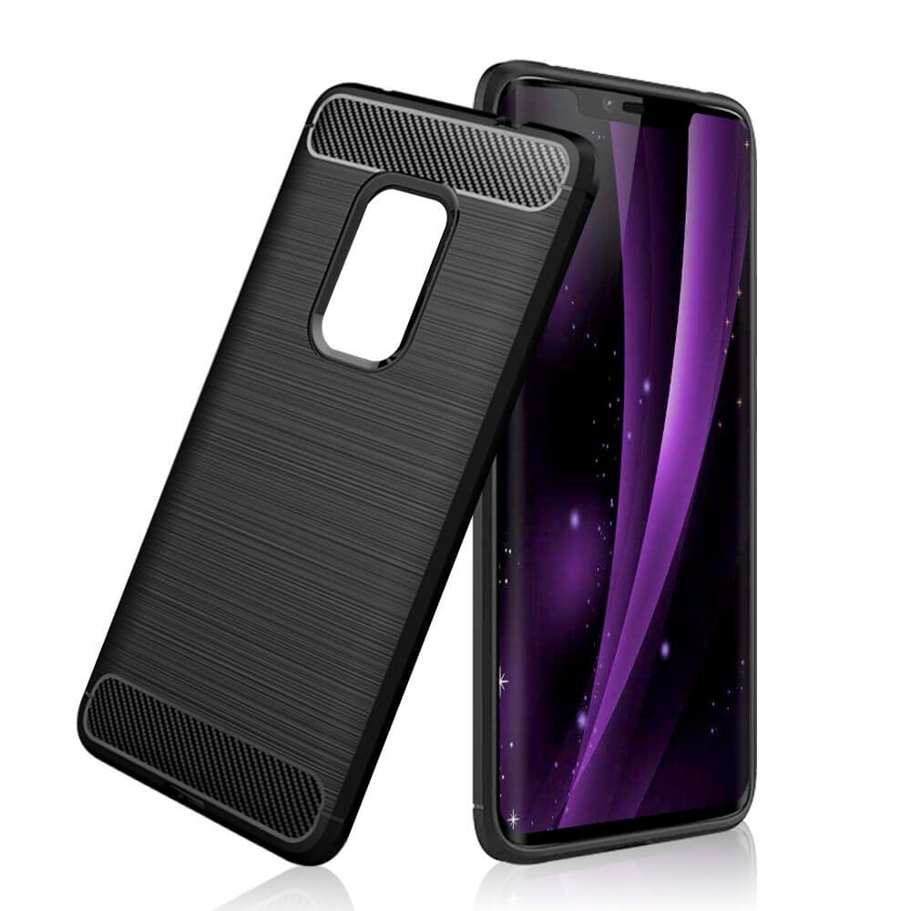 Kit Protezione Huawei Mate 20 Lite: Custodia Antiurto Defend + Vetro Temperato Crystal | Copertina Resistente Con Angoli Diamantati E Garanzia A Vita