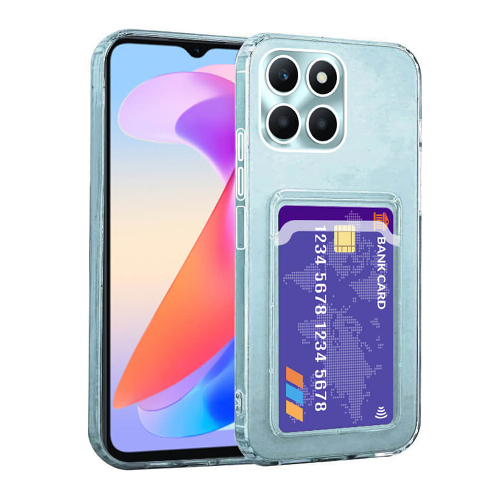 Custodia SDTEK Per IPhone 14: Trasparente, Antiurto E Con Porta Carte Di Credito!