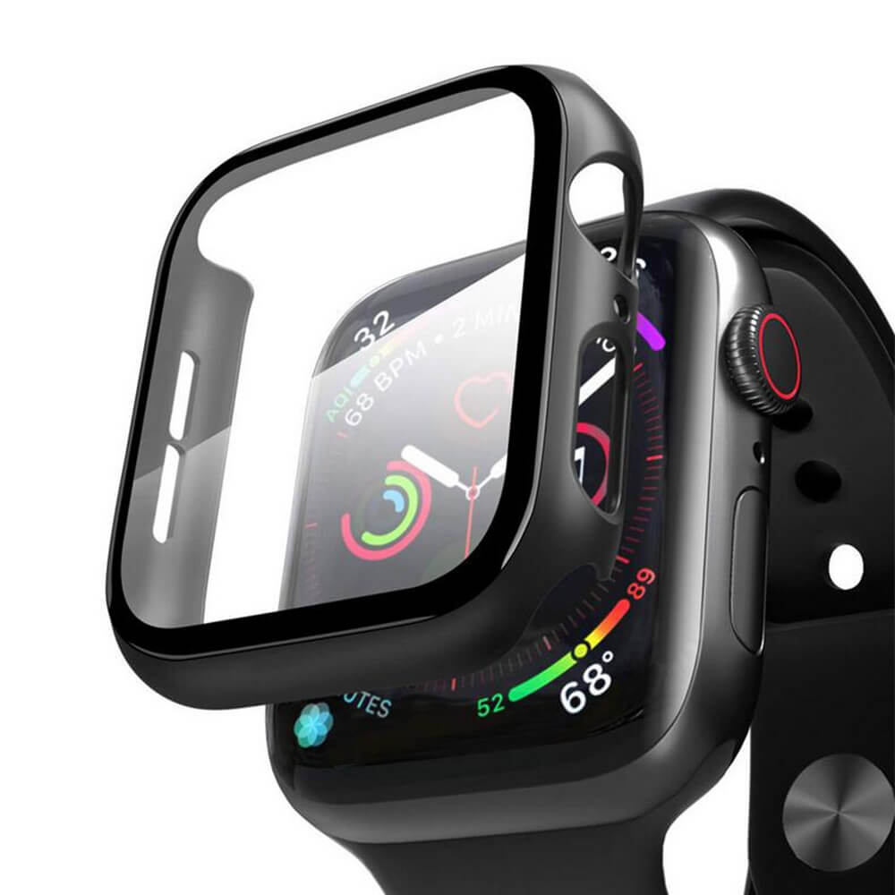 SDTEK Case for Apple Watch Series 4/5/6 and Watch SE 40mm Screen ...