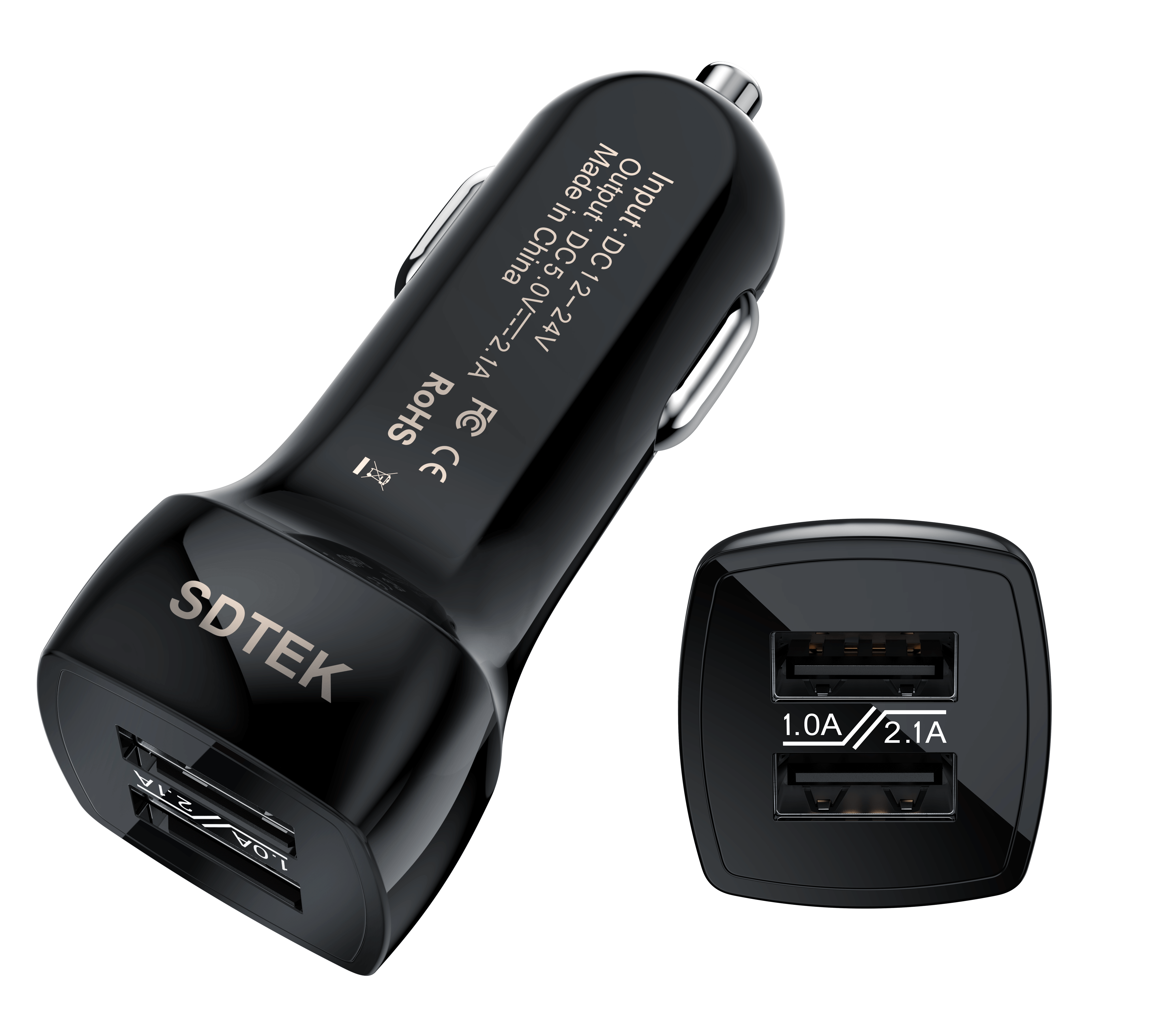 SDTEK Cargador de pared rápido de 20 W para Reino Unido/Irlanda con  suministro de energía (PD) tipo C y puertos USB 3.0 de carga rápida (QC)  Adaptador de 3 pines Compatible con