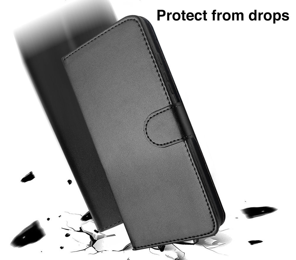Revive Flip Leather Wallet Case For Motorola Moto G50 – Folio Cover With Card Slot & Kickstand