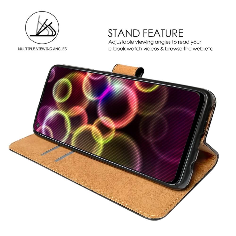 KARTXITAI Cover Compatibile Con Motorola Moto G8 Power Lite Custodia Trasparente Slim In Silicone TPU Con Assorbimento Degli Urti E Anti-Graffio-Funghi, Farfalla, Luna - Foto 6