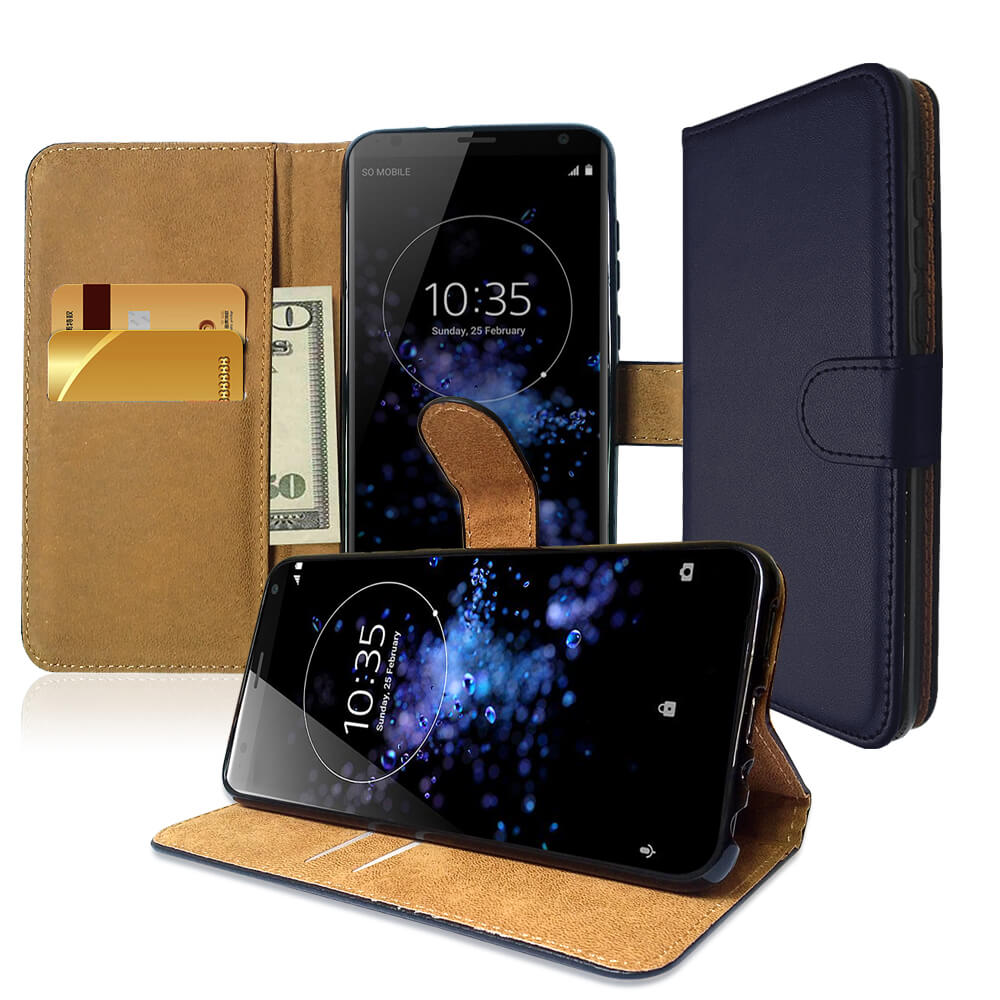 Case 2018 Leather Wallet Case with Kickstand Card Holder Shockproof Flip Case Cover for Huawei Nova3i/P Smart Plus Lomogo Huawei Nova 3i / P Smart+ LOBFE13793#1 