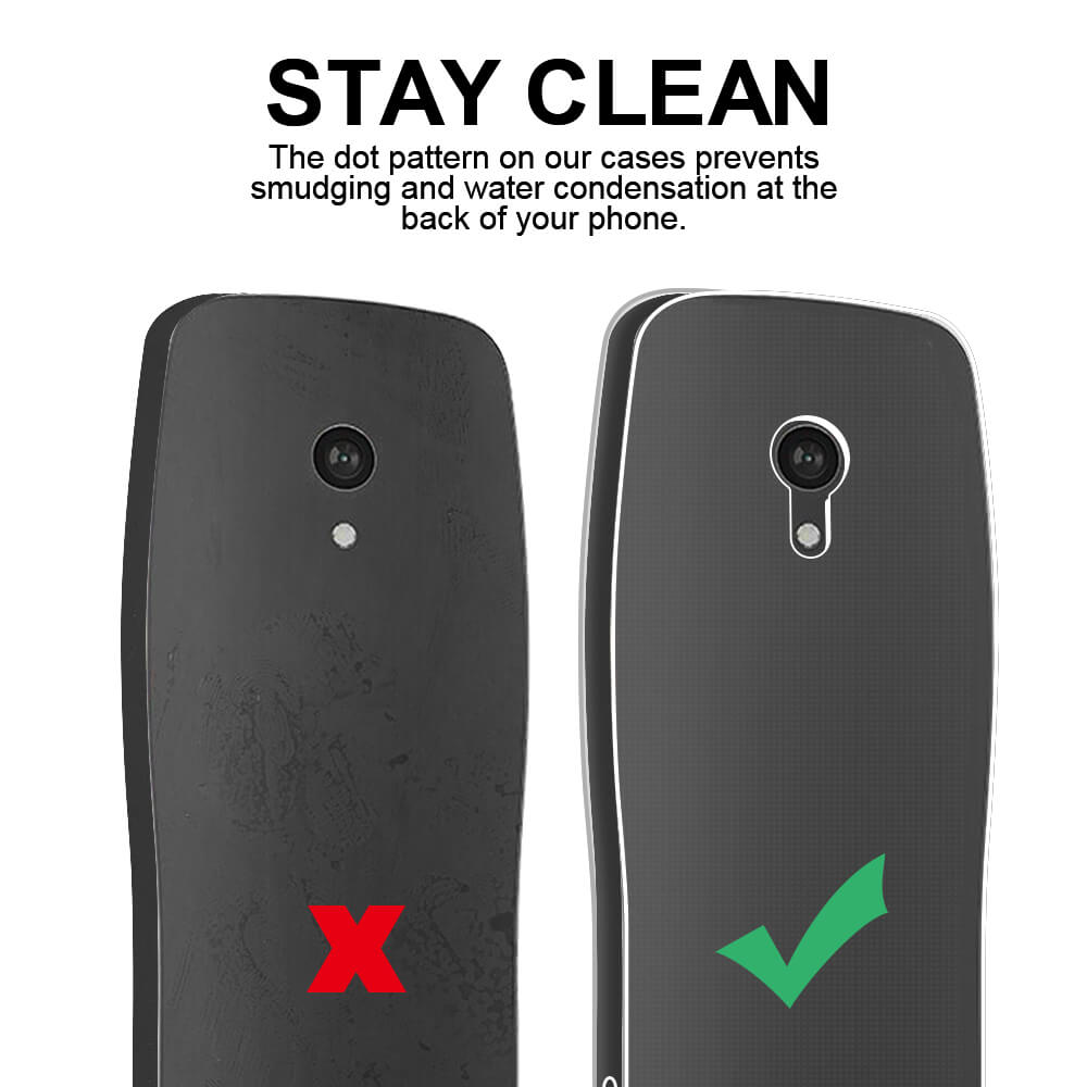 Transparent Nokia 125 Back Cover SDTEK Gel Case For Nokia 3210