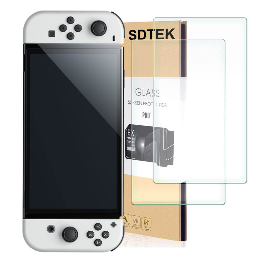 Just in Case Tempered Glass Nintendo Switch OLED Protecteur d'écran ( Protection)