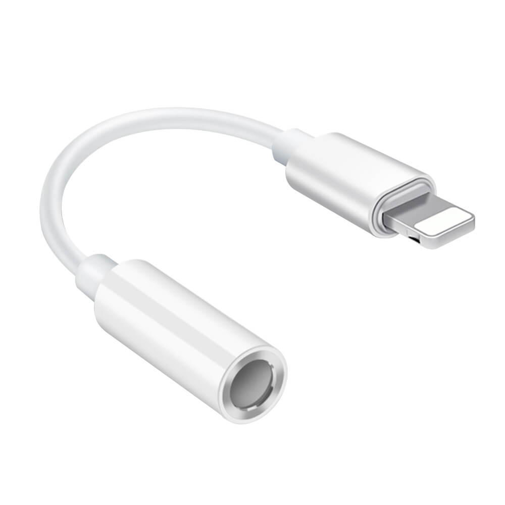 SDTEK Adaptador de cable de audio Lightning to Aux 3.5mm para Apple iPhone,  iPad, iPod Touch