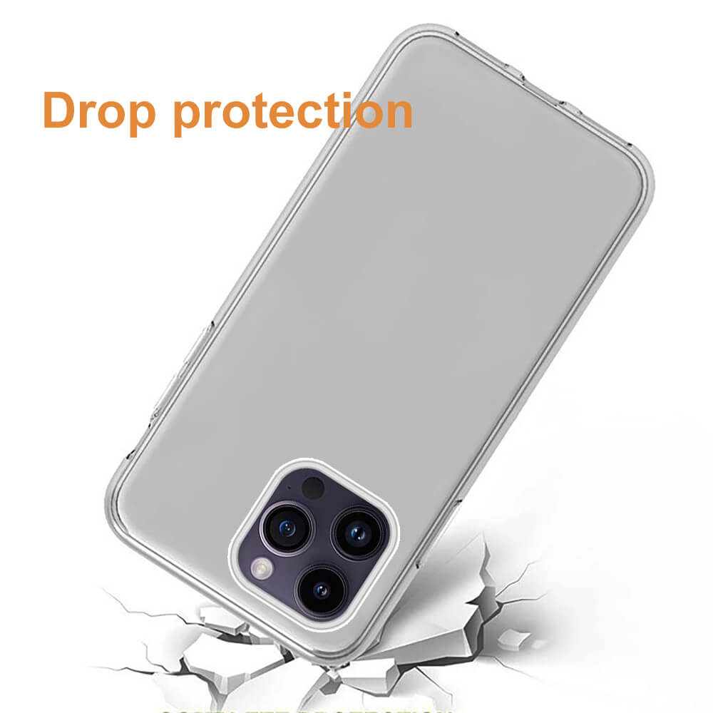 Case for iPhone Full 360 Gel Phone Cover Front + Hard Back - Picture 21 of 41