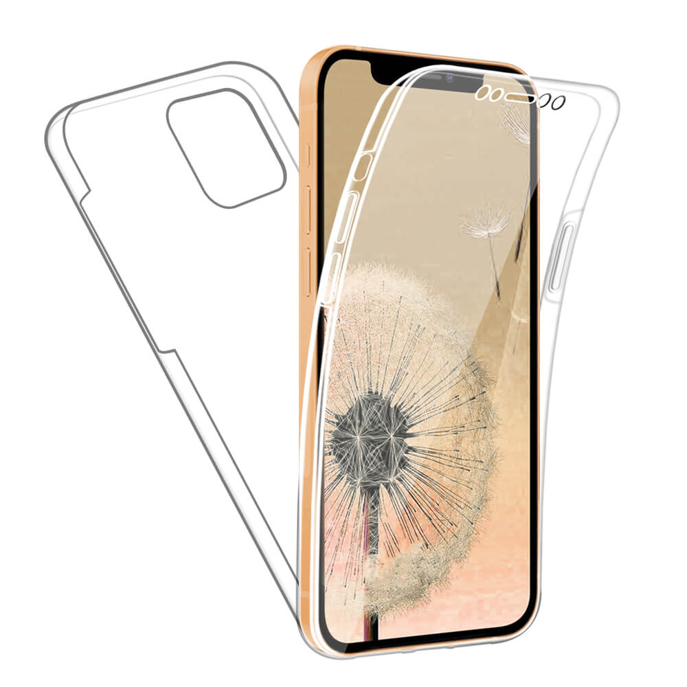SDTEK Case For iPhone 11 Full Body 360 Gel Cover Front and Back