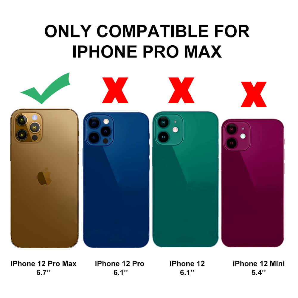 SDTEK Case for iPhone 12 Pro Max Full 360 Gel Phone Cover Front and ...