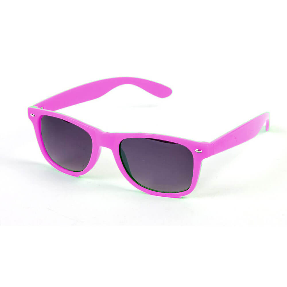 SDTEK Hot Pink Retro Sunglasses Unisex Wayfarer Summer (6 Colours)