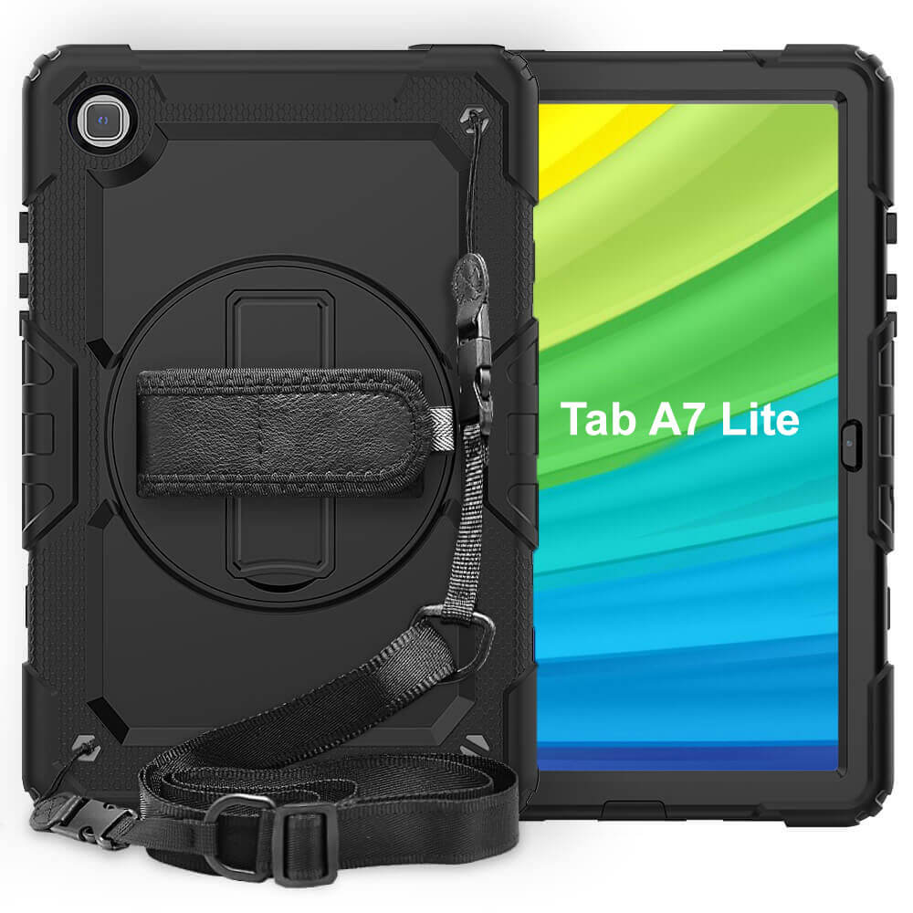 Case for Samsung Galaxy Tab A7 Lite (2021) Rugged Cover Stand Handle
