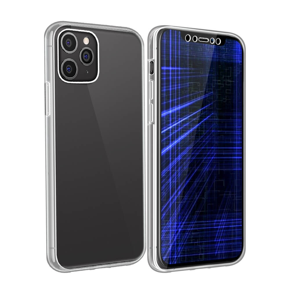 SDTEK Case For iPhone 11 Full Body 360 Gel Cover Front and Back