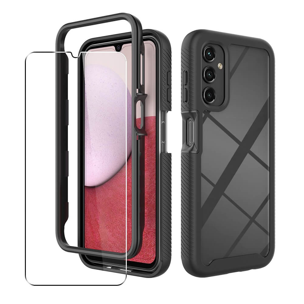 Case for Samsung Galaxy A14 Full 360 Cover Glass Screen Protector