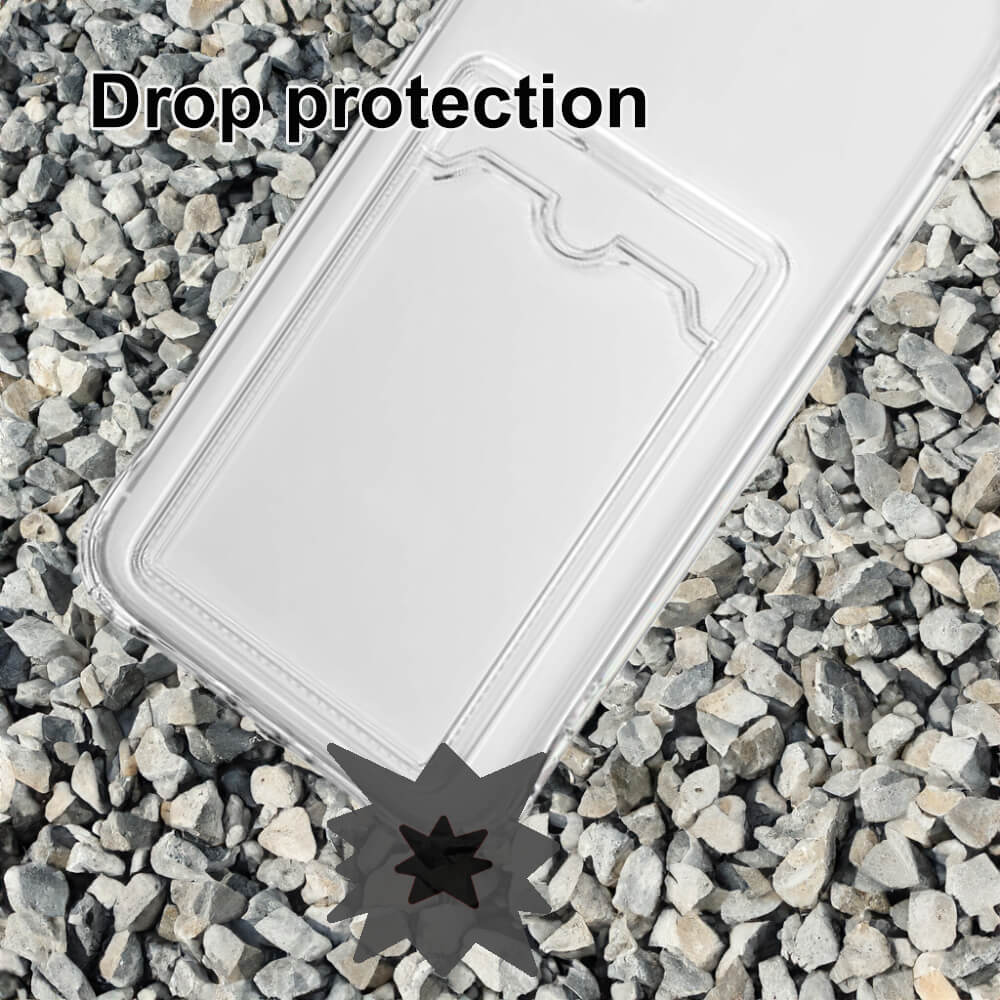 Custodia SDTEK Per IPhone 15 Pro Max Con Slot Per Carte – Nero, Protettiva E Pratica