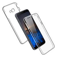 Case for Samsung Galaxy J4+ Plus Full Body 360 Phone Cover Silicone Front and Back