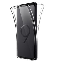 SDTEK-hoesje voor Samsung Galaxy S9 Full Body Protection 360 Gel Phone Cover Clear Transparant Soft Silicone