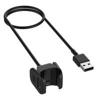 Cargador USB para Fitbit Charge 4 / 4SE / 3 / 3SE Pulsera de actividad Cable de carga USB Cable de cable