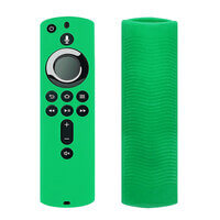 Silicone Case Cover for Firestick 4k Fire TV 2nd/3rd gen Glow (Green)