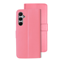 Leather Wallet Flip Cover Case for Samsung Galaxy A55 Pink