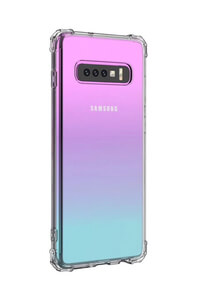 hülle für Samsung Galaxy S10 Schutz Gel Bumper Soft Silikon Klar
