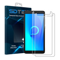 2x Tempered Glass Screen Protector for Alcatel 1 (2019-2021)