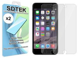 2x Tempered Glass Screen Protector for iPhone SE 2022/2020, iPhone 7 / 8 / 6s / 6