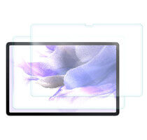 2x Glasfolie für Samsung Galaxy Tab S7 FE (Fan Edition) Schutzglas Schutzfolie