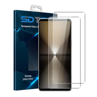 2x Glasfolie für Sony Xperia 1 VI Schutzglas Schutzfolie