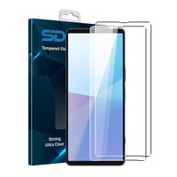 2x SDTEK-schermbeschermer voor Sony Xperia 10 VI Premium schermbeschermer van gehard glas
