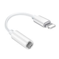 Adaptador de cable de audio Lightning to Aux 3.5mm para Apple iPhone, iPad, iPod Touch