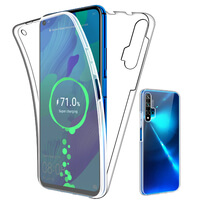 Case for Huawei Nova 5T Full 360 Gel Phone Cover Front and Hard Back