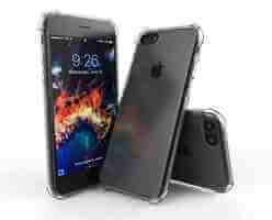 hülle für iPhone 8 / 7 / SE 2020 Schutz Gel Bumper Soft Silikon Klar