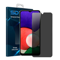 for Samsung Galaxy A22 5G Privacy Screen Protector Skjermbeskyttelse i herdet glass Anti titting