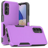 Case for Samsung Galaxy A15 Heavy Duty Phone Cover Purple