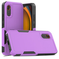 Case for Samsung Galaxy Xcover 7 Heavy Duty Rugged Phone Cover Purple