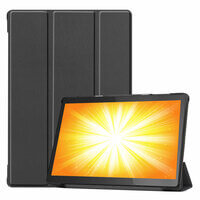 Tablet Case voor Lenovo Tab M10 10.1 Smart Cover Stand Opvouwbaar Slank Lichtgewicht Zwart