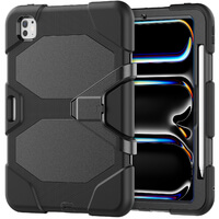 Funda Para Apple iPad Pro 11 (2024) Stand Protector Pantalla Negro