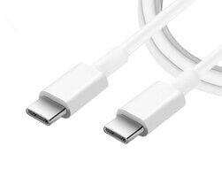 Type C naar Type C - 1 meter USB-oplaadkabel voor iPhone 15 Samsung, Huawei, Chromebook, Moto en meer