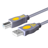 USB 2.0-Druckerkabel Typ A bis Typ B 1,5 m für Canon Epson HP Lexmark und mehr