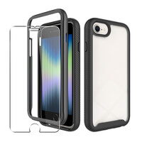 Case for iPhone SE 2022/2020, iPhone 7 / 8 Full 360 Cover Glass Screen Protector