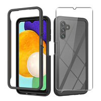 Case for Samsung Galaxy A04s Full 360 Cover Glass Screen Protector