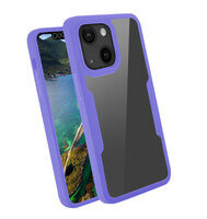 Case for iPhone 13, 360 Full Phone Cover with Screen Protector Purple