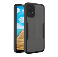 Case for Samsung Galaxy A33 5G, 360 Full Phone Cover with Screen Protector Black