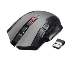 2.4Ghz USB Wireless Optical Mouse with Nano Receiver for Computer PC and Laptop