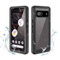 Waterproof Case for Google Pixel 7a, Heavy Duty Shockproof Protector Cover